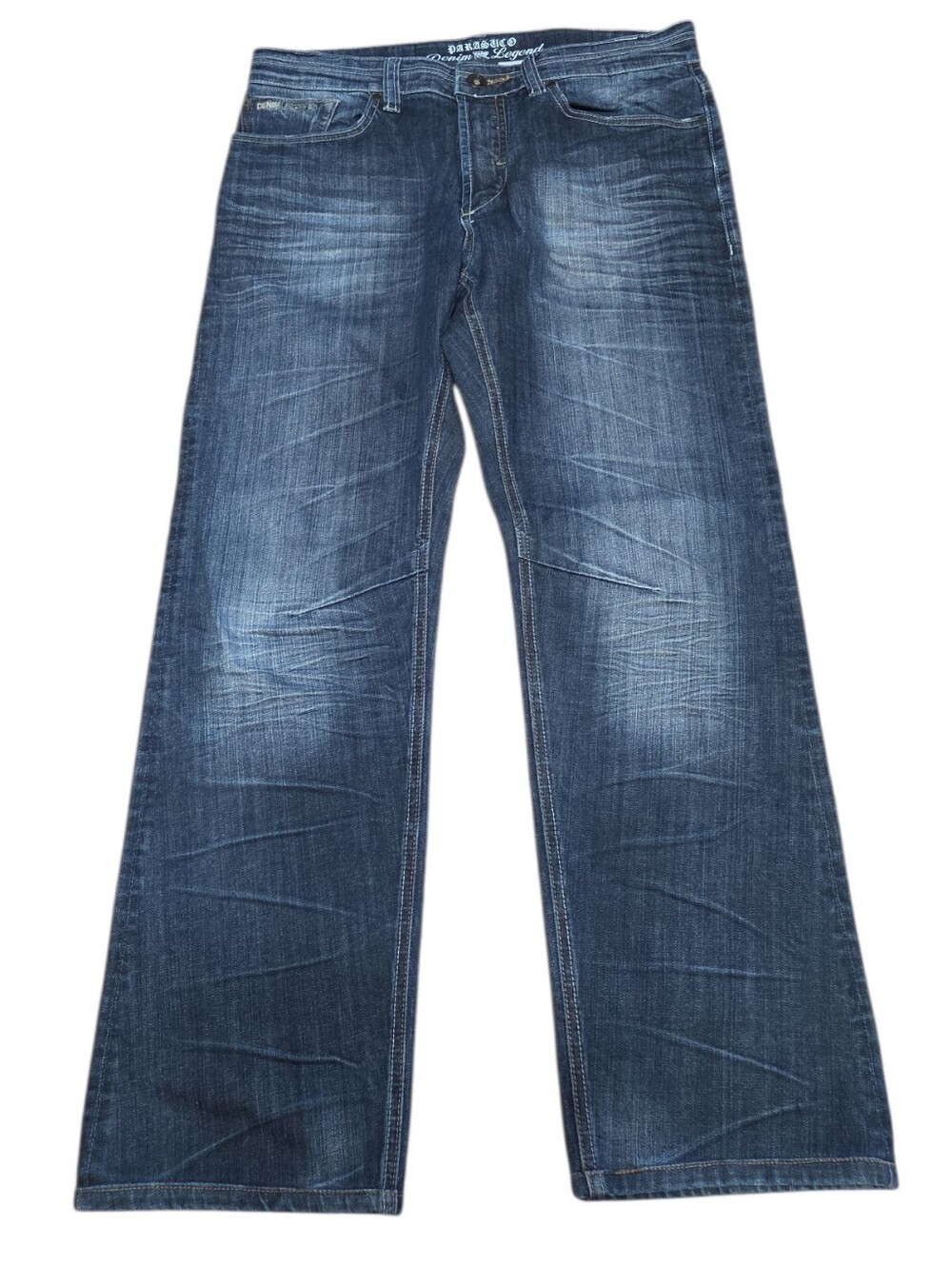 Parasuco Y2K Denim Legend Jeans Mens Size 34x31 Faded Leg Straight Fit Street